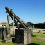 Ein Lastenkran römischer Bauart