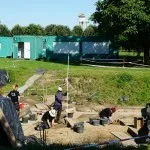 Immernoch laufen hier archäologische Ausgrabungen
