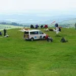 Startplatz für Segelflugmodelle