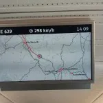 Fast mit Tempo 300 der Heimat entgegen